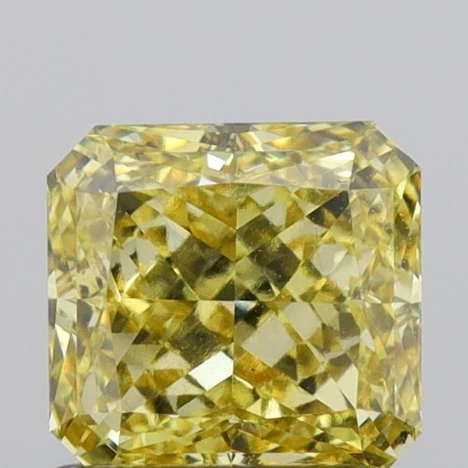 Loose Diamond - SQUARE RADIANT 1.36ct Fancy Intense Yellow VS2: Loose Diamond - SQUARE RADIANT 1.36ct Fancy Intense Yellow VS2 Source: This is a real non-mined Diamond that has been grown in a lab Shape: SQUARE RADIANT Carats: 1.36 Color: Fancy Intense Yellow Cert
