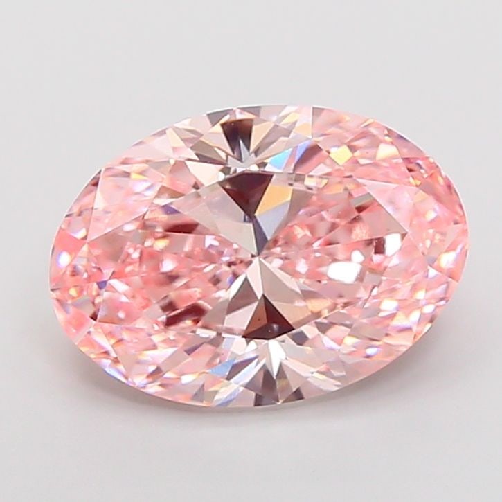 Loose Diamond - OVAL 6.02ct Fancy Vivid Pink VS1: Loose Diamond - OVAL 6.02ct Fancy Vivid Pink VS1 Source: This is a real non-mined Diamond that has been grown in a lab Shape: OVAL Carats: 6.02 Color: Fancy Vivid Pink Certification: IGI Video: