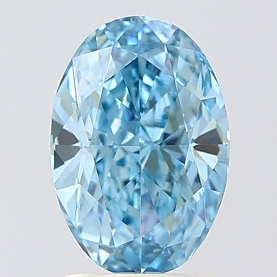 Loose Diamond - OVAL 2.04ct Fancy Vivid Blue VS1: Loose Diamond - OVAL 2.04ct Fancy Vivid Blue VS1 Source: This is a real non-mined Diamond that has been grown in a lab Shape: OVAL Carats: 2.04 Color: Fancy Vivid Blue Certification: IGI Video:
