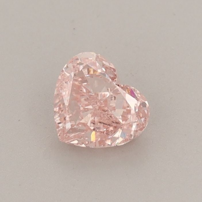 Loose Diamond - HEART 0.42ct Fancy Vivid Pink VS1: Loose Diamond - HEART 0.42ct Fancy Vivid Pink VS1 Source: This is a real non-mined Diamond that has been grown in a lab Shape: HEART Carats: 0.42 Color: Fancy Vivid Pink Certification: IGI Video: