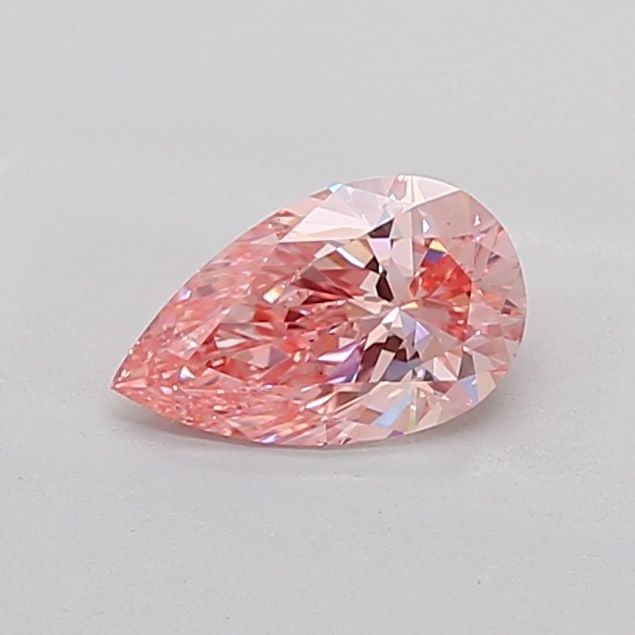Loose Diamond - PEAR 1.06ct Fancy Vivid Pink VS2: Loose Diamond - PEAR 1.06ct Fancy Vivid Pink VS2 Source: This is a real non-mined Diamond that has been grown in a lab Shape: PEAR Carats: 1.06 Color: Fancy Vivid Pink Certification: IGI Video: