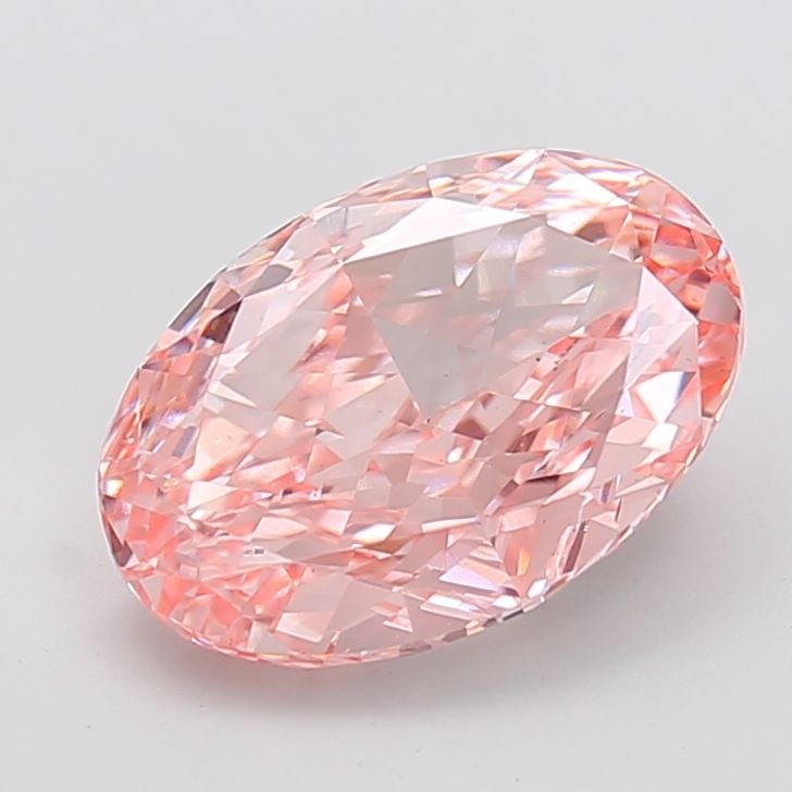 Loose Diamond - OVAL 5.06ct Fancy Vivid Pink VS1: Loose Diamond - OVAL 5.06ct Fancy Vivid Pink VS1 Source: This is a real non-mined Diamond that has been grown in a lab Shape: OVAL Carats: 5.06 Color: Fancy Vivid Pink Certification: IGI Video: