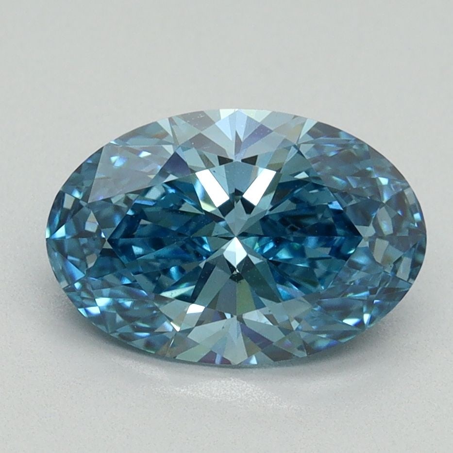 Loose Diamond - OVAL 2.01ct Fancy Vivid Blue VS1: Loose Diamond - OVAL 2.01ct Fancy Vivid Blue VS1 Source: This is a real non-mined Diamond that has been grown in a lab Shape: OVAL Carats: 2.01 Color: Fancy Vivid Blue Certification: IGI Video: