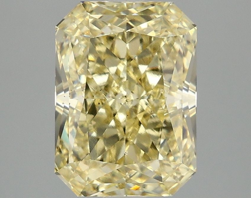 Loose Diamond - RADIANT 3.09ct Fancy Intense Yellow VS2: Loose Diamond - RADIANT 3.09ct Fancy Intense Yellow VS2 Source: This is a real non-mined Diamond that has been grown in a lab Shape: RADIANT Carats: 3.09 Color: Fancy Intense Yellow Certification: IGI