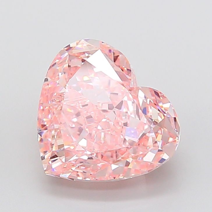 Loose Diamond - HEART 9.04ct Fancy Vivid Pink VVS2: Loose Diamond - HEART 9.04ct Fancy Vivid Pink VVS2 Source: This is a real non-mined Diamond that has been grown in a lab Shape: HEART Carats: 9.04 Color: Fancy Vivid Pink Certification: IGI Video: