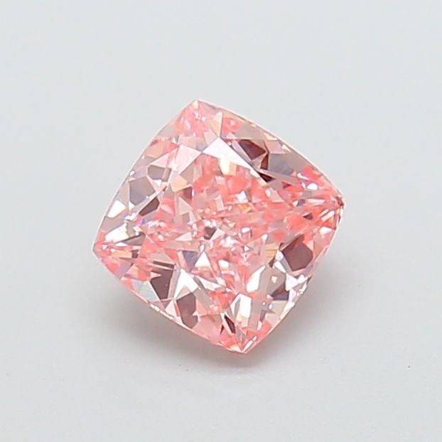 Loose Diamond - CUSHION MODIFIED 0.99ct Fancy Intense Pink VVS2: Loose Diamond - CUSHION MODIFIED 0.99ct Fancy Intense Pink VVS2 Source: This is a real non-mined Diamond that has been grown in a lab Shape: CUSHION MODIFIED Carats: 0.99 Color: Fancy Intense Pink Cer