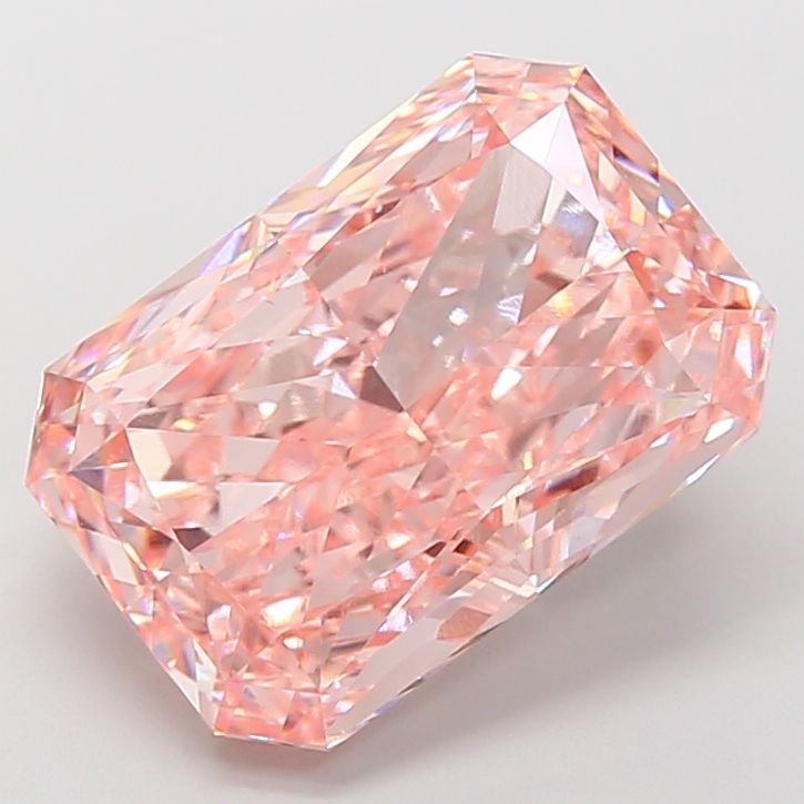 Loose Diamond - RADIANT 11.61ct Fancy Intense Pink VVS2: Loose Diamond - RADIANT 11.61ct Fancy Intense Pink VVS2 Source: This is a real non-mined Diamond that has been grown in a lab Shape: RADIANT Carats: 11.61 Color: Fancy Intense Pink Certification: IGI 