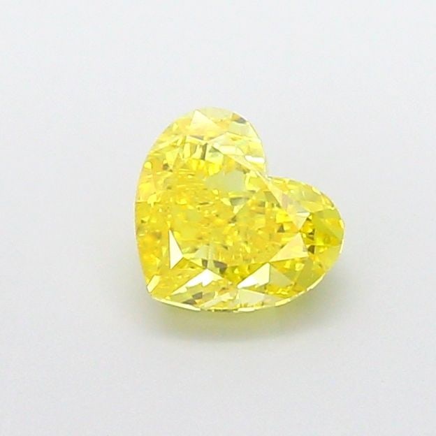 Loose Diamond - HEART 1.02ct Fancy Vivid Yellow VVS2: Loose Diamond - HEART 1.02ct Fancy Vivid Yellow VVS2 Source: This is a real non-mined Diamond that has been grown in a lab Shape: HEART Carats: 1.02 Color: Fancy Vivid Yellow Certification: NONE Video