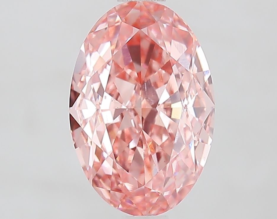 Loose Diamond - OVAL 2.08ct Fancy Vivid Pink VS1: Loose Diamond - OVAL 2.08ct Fancy Vivid Pink VS1 Source: This is a real non-mined Diamond that has been grown in a lab Shape: OVAL Carats: 2.08 Color: Fancy Vivid Pink Certification: IGI Video:
