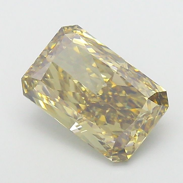 Loose Diamond - RADIANT 4.72ct Fancy Grayish Yellow VS2: Loose Diamond - RADIANT 4.72ct Fancy Grayish Yellow VS2 Source: This is a real non-mined Diamond that has been grown in a lab Shape: RADIANT Carats: 4.72 Color: Fancy Grayish Yellow Certification: IGI