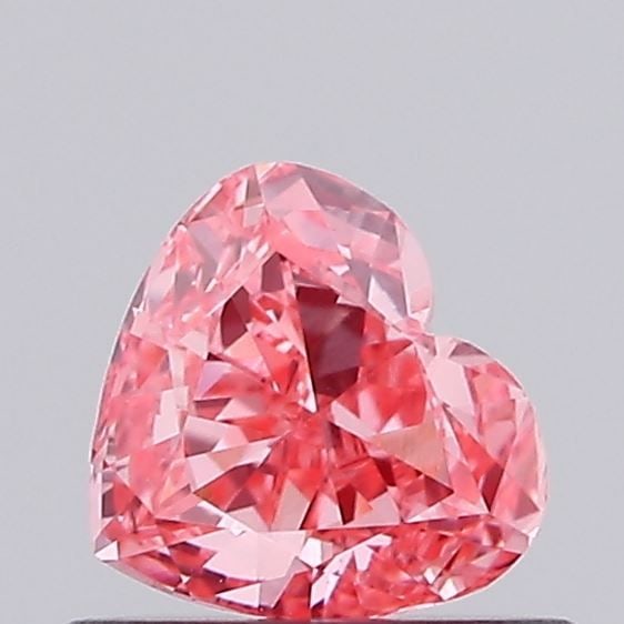 Loose Diamond - HEART 0.43ct Fancy Vivid Pink VS1: Loose Diamond - HEART 0.43ct Fancy Vivid Pink VS1 Source: This is a real non-mined Diamond that has been grown in a lab Shape: HEART Carats: 0.43 Color: Fancy Vivid Pink Certification: IGI Video: