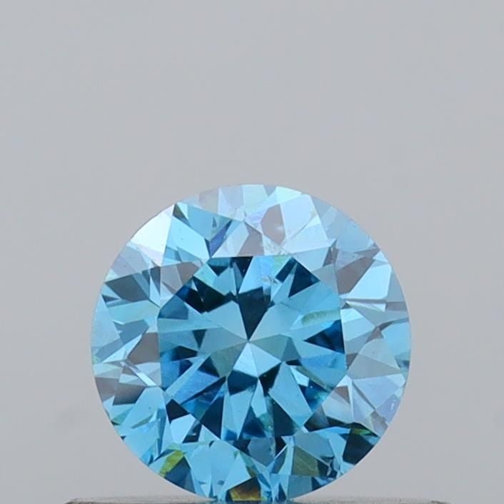 Loose Diamond - ROUND 0.31ct Fancy Vivid Blue SI2: Loose Diamond - ROUND 0.31ct Fancy Vivid Blue SI2 Source: This is a real non-mined Diamond that has been grown in a lab Shape: ROUND Carats: 0.31 Color: Fancy Vivid Blue Certification: IGI Video: