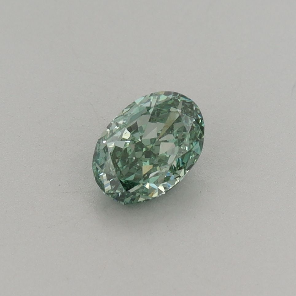 Loose Diamond - OVAL 0.55ct Fancy Vivid Green VS1: Loose Diamond - OVAL 0.55ct Fancy Vivid Green VS1 Source: This is a real non-mined Diamond that has been grown in a lab Shape: OVAL Carats: 0.55 Color: Fancy Vivid Green Certification: IGI Video:
