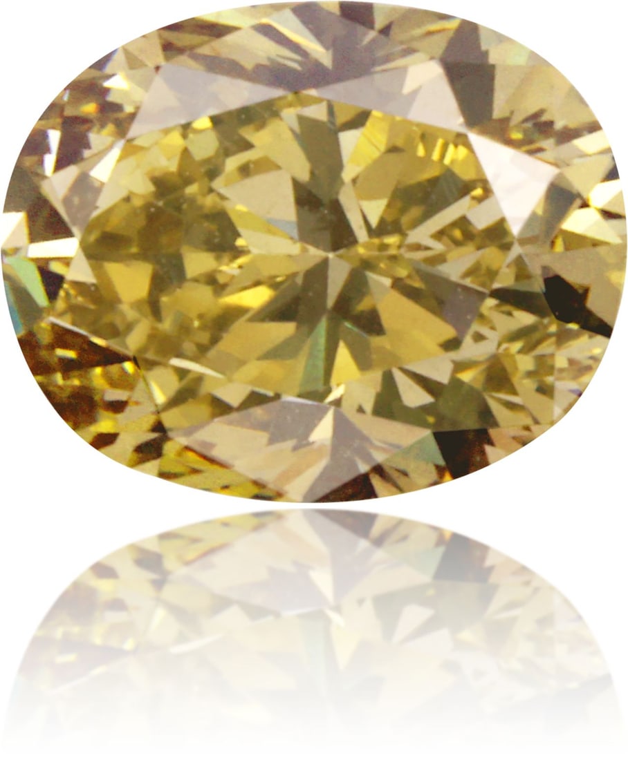 Loose Diamond - OVAL 0.6ct Fancy Yellow VS1: Loose Diamond - OVAL 0.6ct Fancy Yellow VS1 Source: Natural Shape: OVAL Carats: 0.6 Color: Fancy Yellow Certification: NONE The Diamond Depot Guarantee: All items in this auction are guaranteed to be 