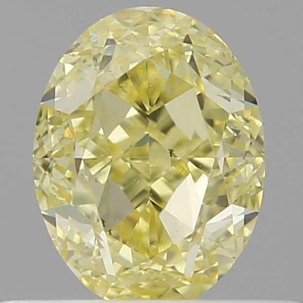 Loose Diamond - OVAL 0.73ct Fancy Intense Yellow SI1: Loose Diamond - OVAL 0.73ct Fancy Intense Yellow SI1 Source: Natural Shape: OVAL Carats: 0.73 Color: Fancy Intense Yellow Certification: GIA The Diamond Depot Guarantee: All items in this auction are 