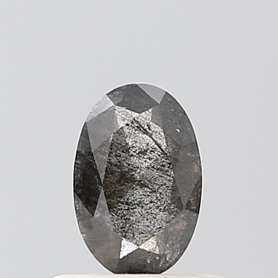 Loose Diamond - OVAL 0.47ct Salt and Pepper VVS2: Loose Diamond - OVAL 0.47ct Salt and Pepper VVS2 Source: Natural Shape: OVAL Carats: 0.47 Color: Salt and Pepper Certification: NONE Video: