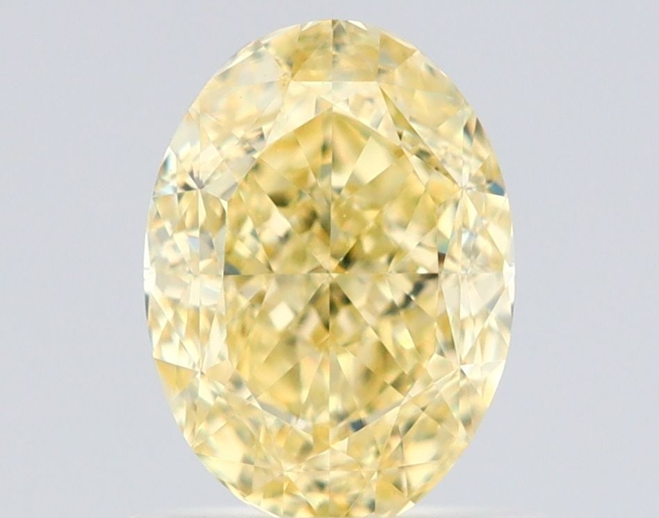 Loose Diamond - OVAL 1.0ct Fancy Yellow VVS2: Loose Diamond - OVAL 1.0ct Fancy Yellow VVS2 Source: Natural Shape: OVAL Carats: 1.0 Color: Fancy Yellow Certification: GIA Video: