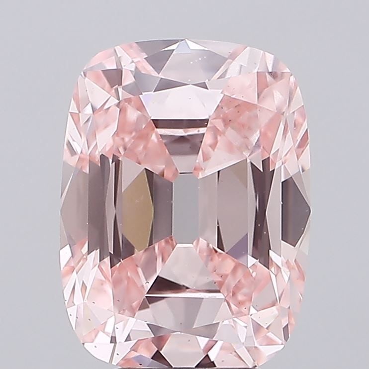 Loose Diamond - CUSHION MODIFIED 5.01ct Fancy Intense Pink VS2: Loose Diamond - CUSHION MODIFIED 5.01ct Fancy Intense Pink VS2 Source: This is a real non-mined Diamond that has been grown in a lab Shape: CUSHION MODIFIED Carats: 5.01 Color: Fancy Intense Pink Cert