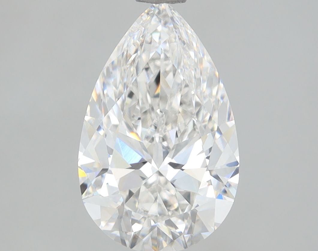 Loose Diamond - PEAR 1.54ct F VVS2: Loose Diamond - PEAR 1.54ct F VVS2 Source: This is a real non-mined Diamond that has been grown in a lab Shape: PEAR Carats: 1.54 Color: F Clarity: VVS2 Certification: IGI The Diamond Depot