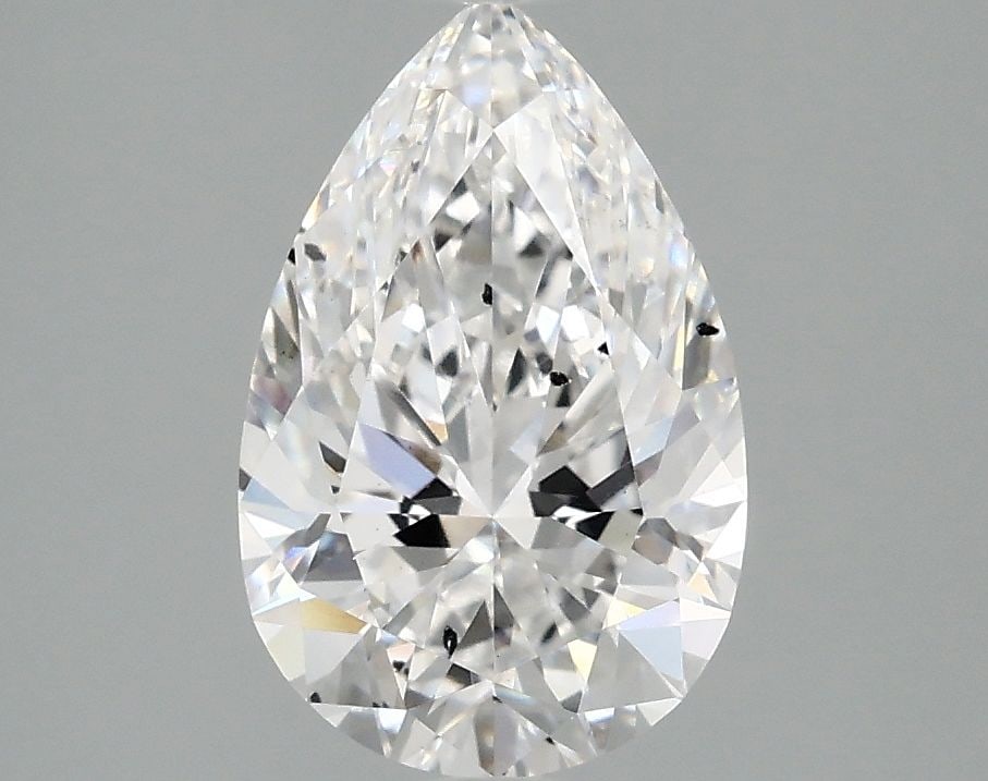 Loose Diamond - PEAR 2.03ct D SI1: Loose Diamond - PEAR 2.03ct D SI1 Source: This is a real non-mined Diamond that has been grown in a lab Shape: PEAR Carats: 2.03 Color: D Clarity: SI1 Certification: IGI Video: