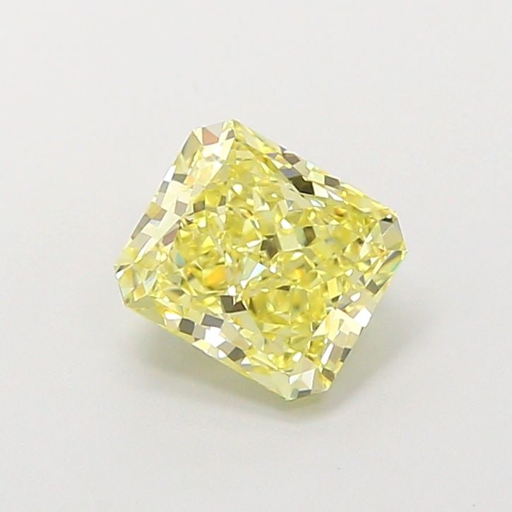 Loose Diamond - RADIANT 1.26ct Fancy Yellow VVS2: Loose Diamond - RADIANT 1.26ct Fancy Yellow VVS2 Source: This is a real non-mined Diamond that has been grown in a lab Shape: RADIANT Carats: 1.26 Color: Fancy Yellow Certification: IGI Video: Video