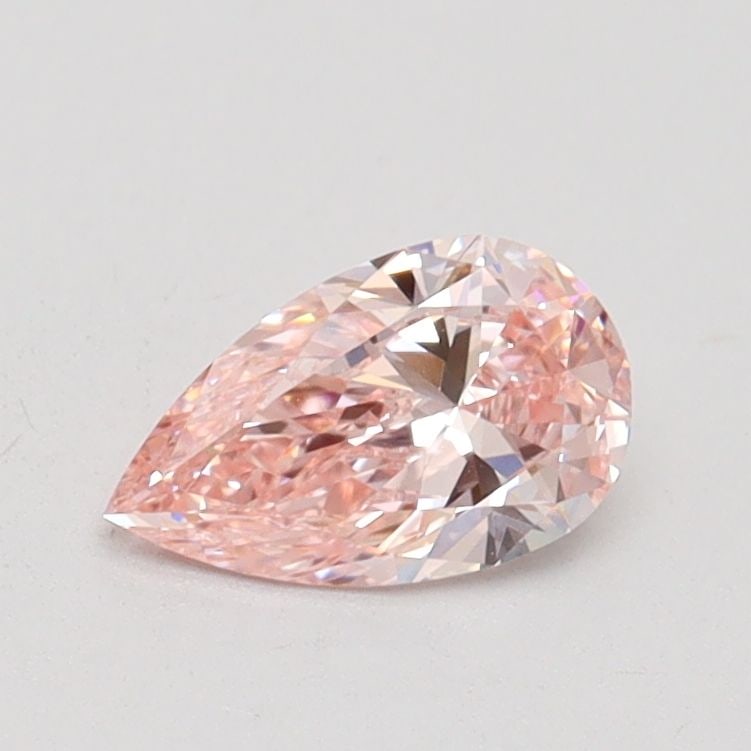 Loose Diamond - PEAR 0.52ct Fancy Light Pink VVS2: Loose Diamond - PEAR 0.52ct Fancy Light Pink VVS2 Source: This is a real non-mined Diamond that has been grown in a lab Shape: PEAR Carats: 0.52 Color: Fancy Light Pink Certification: IGI Video: