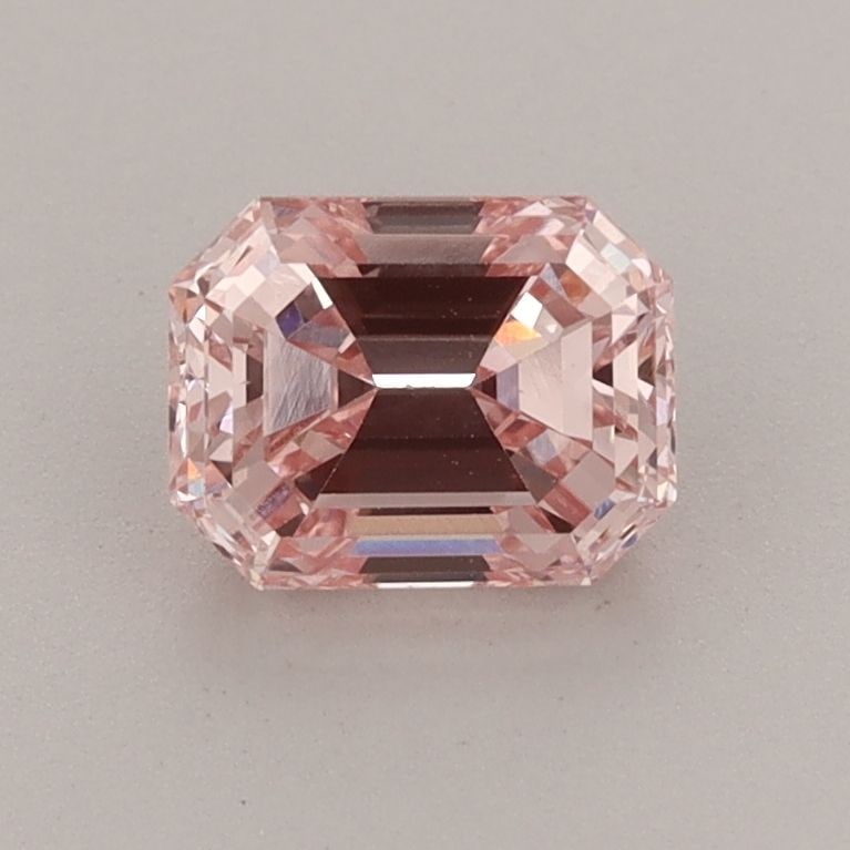 Loose Diamond - EMERALD 1.0ct Fancy Vivid Pink VS1: Loose Diamond - EMERALD 1.0ct Fancy Vivid Pink VS1 Source: This is a real non-mined Diamond that has been grown in a lab Shape: EMERALD Carats: 1.0 Color: Fancy Vivid Pink Certification: IGI Video:
