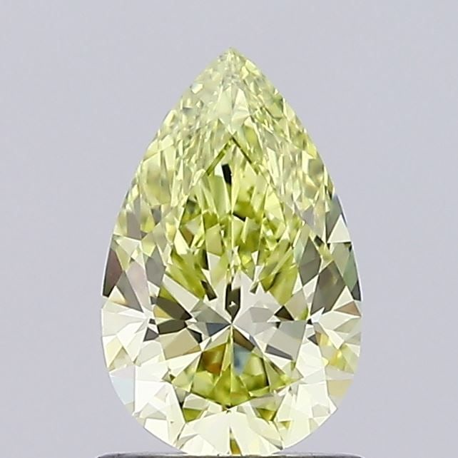 Loose Diamond - PEAR 1.01ct Fancy Yellow VVS2: Loose Diamond - PEAR 1.01ct Fancy Yellow VVS2 Source: This is a real non-mined Diamond that has been grown in a lab Shape: PEAR Carats: 1.01 Color: Fancy Yellow Certification: IGI Video: