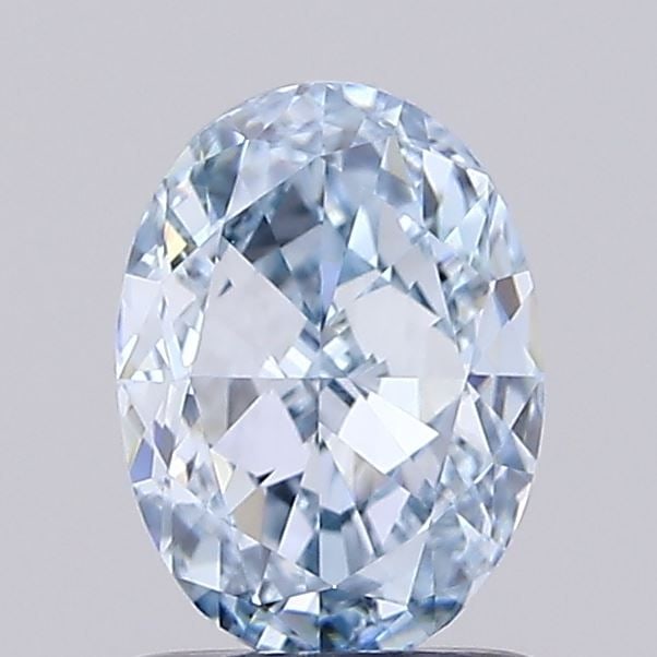 Loose Diamond - OVAL 1.39ct Fancy Intense Blue VVS2: Loose Diamond - OVAL 1.39ct Fancy Intense Blue VVS2 Source: This is a real non-mined Diamond that has been grown in a lab Shape: OVAL Carats: 1.39 Color: Fancy Intense Blue Certification: IGI Video: