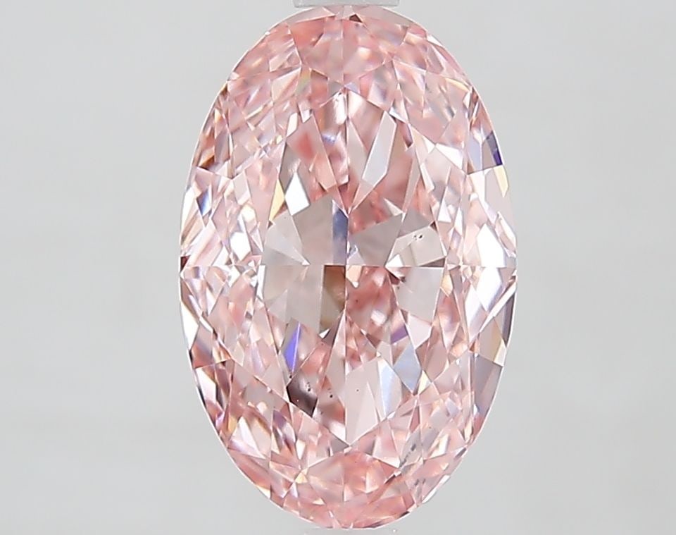 Loose Diamond - OVAL 2.83ct Fancy Vivid Pink VS1: Loose Diamond - OVAL 2.83ct Fancy Vivid Pink VS1 Source: This is a real non-mined Diamond that has been grown in a lab Shape: OVAL Carats: 2.83 Color: Fancy Vivid Pink Certification: IGI Video: