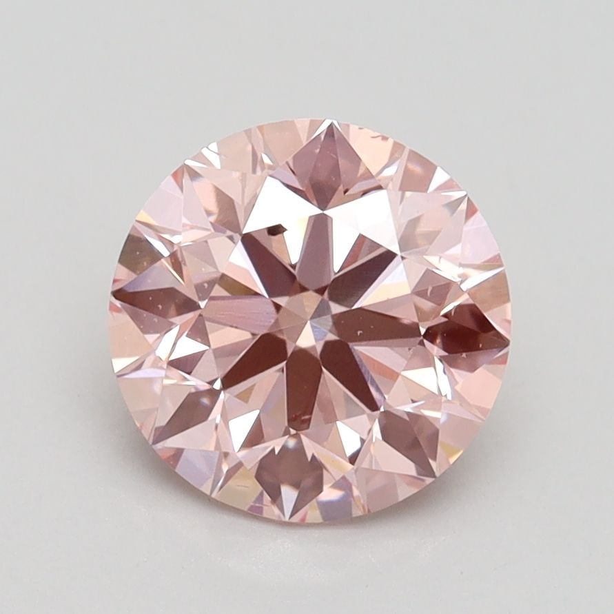 Loose Diamond - ROUND 1.87ct Fancy Intense Pink SI1: Loose Diamond - ROUND 1.87ct Fancy Intense Pink SI1 Source: This is a real non-mined Diamond that has been grown in a lab Shape: ROUND Carats: 1.87 Color: Fancy Intense Pink Certification: IGI Video:
