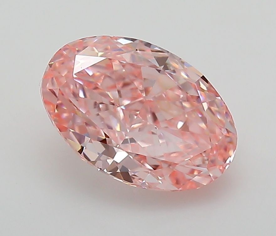 Loose Diamond - OVAL 2.01ct Fancy Vivid Pink VVS1: Loose Diamond - OVAL 2.01ct Fancy Vivid Pink VVS1 Source: This is a real non-mined Diamond that has been grown in a lab Shape: OVAL Carats: 2.01 Color: Fancy Vivid Pink Certification: IGI Video: