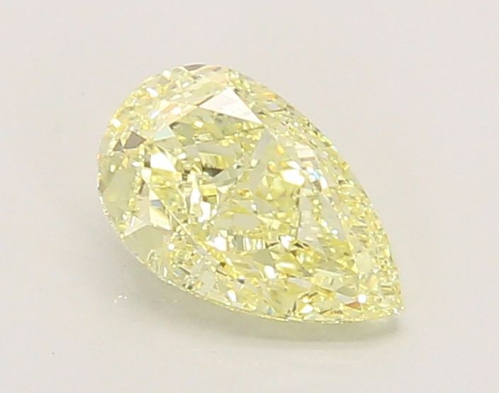 Loose Diamond - PEAR 1.06ct Fancy Light Yellow VVS2: Loose Diamond - PEAR 1.06ct Fancy Light Yellow VVS2 Source: This is a real non-mined Diamond that has been grown in a lab Shape: PEAR Carats: 1.06 Color: Fancy Light Yellow Certification: IGI Video: