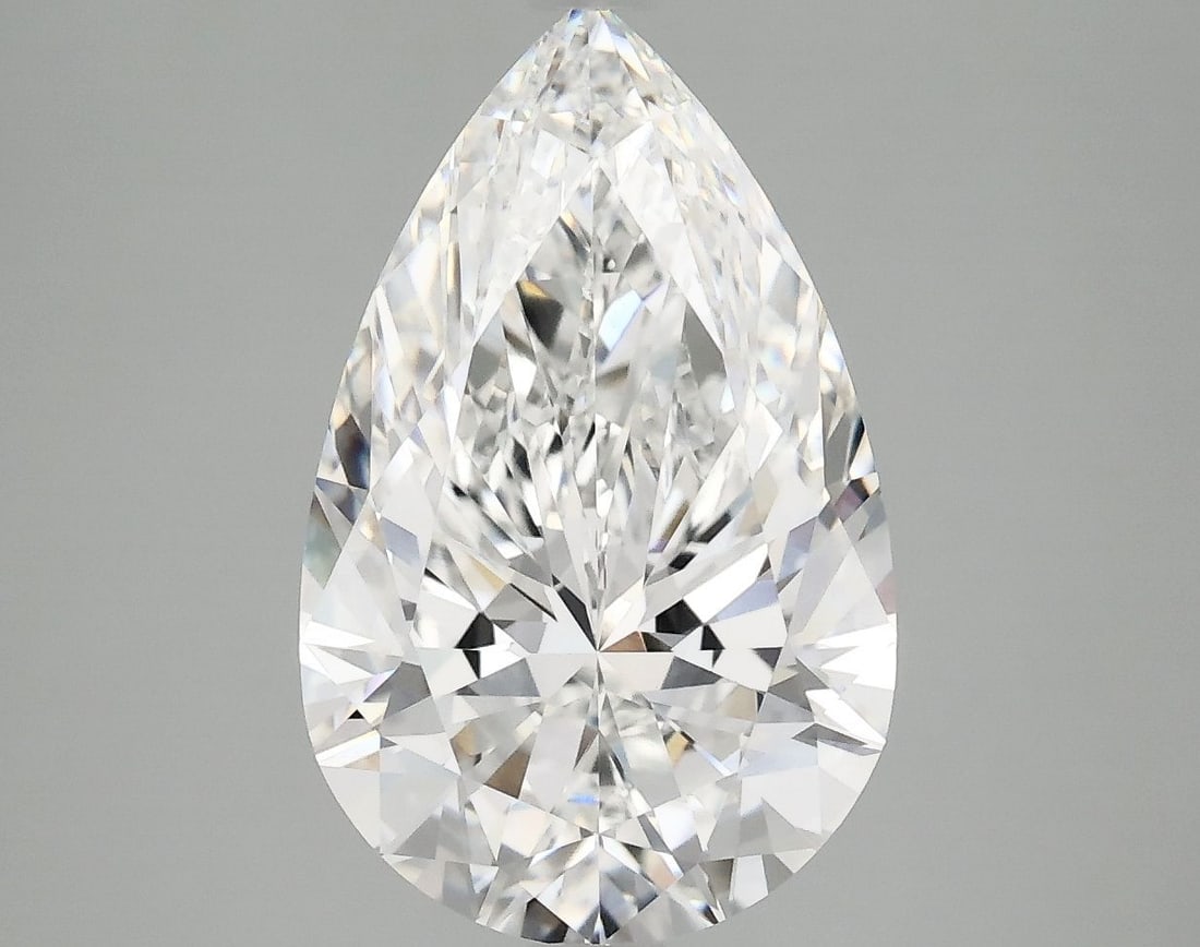 Loose Diamond - PEAR 4.08ct E VVS2: Loose Diamond - PEAR 4.08ct E VVS2 Source: This is a real non-mined Diamond that has been grown in a lab Shape: PEAR Carats: 4.08 Color: E Clarity: VVS2 Certification: IGI Video: