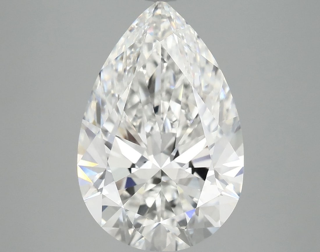 Loose Diamond - PEAR 5.04ct E VVS2: Loose Diamond - PEAR 5.04ct E VVS2 Source: This is a real non-mined Diamond that has been grown in a lab Shape: PEAR Carats: 5.04 Color: E Clarity: VVS2 Certification: IGI Video: