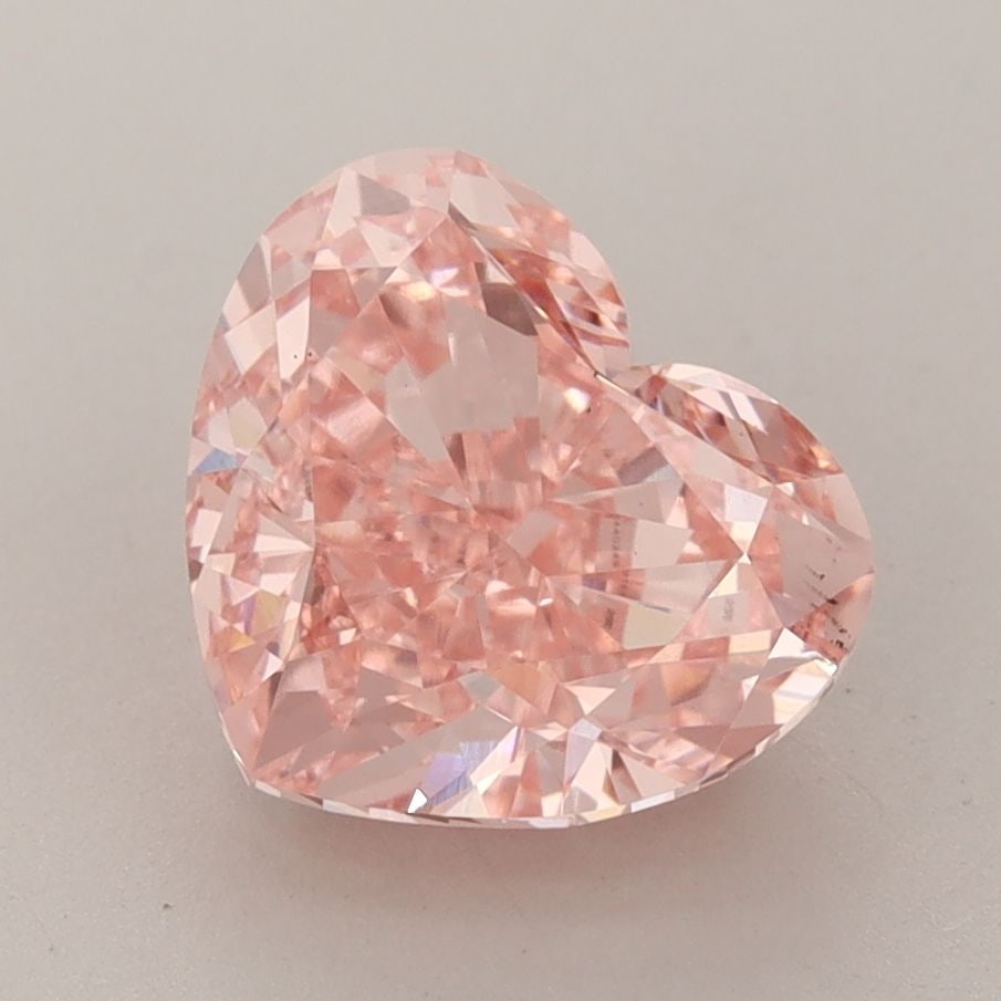 Loose Diamond - HEART 3.08ct Fancy Vivid Pink VS2: Loose Diamond - HEART 3.08ct Fancy Vivid Pink VS2 Source: This is a real non-mined Diamond that has been grown in a lab Shape: HEART Carats: 3.08 Color: Fancy Vivid Pink Certification: IGI Video: