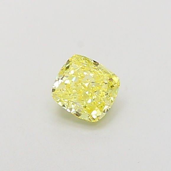 Loose Diamond - CUSHION MODIFIED 1.04ct Fancy Intense Yellow VS1: Loose Diamond - CUSHION MODIFIED 1.04ct Fancy Intense Yellow VS1 Source: This is a real non-mined Diamond that has been grown in a lab Shape: CUSHION MODIFIED Carats: 1.04 Color: Fancy Intense Yellow 