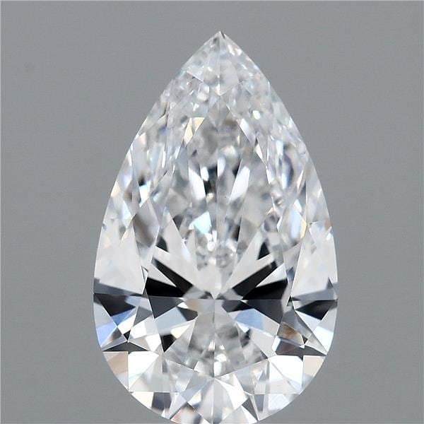 Loose Diamond - PEAR 2.57ct D VVS2: Loose Diamond - PEAR 2.57ct D VVS2 Source: This is a real non-mined Diamond that has been grown in a lab Shape: PEAR Carats: 2.57 Color: D Clarity: VVS2 Certification: IGI Video: