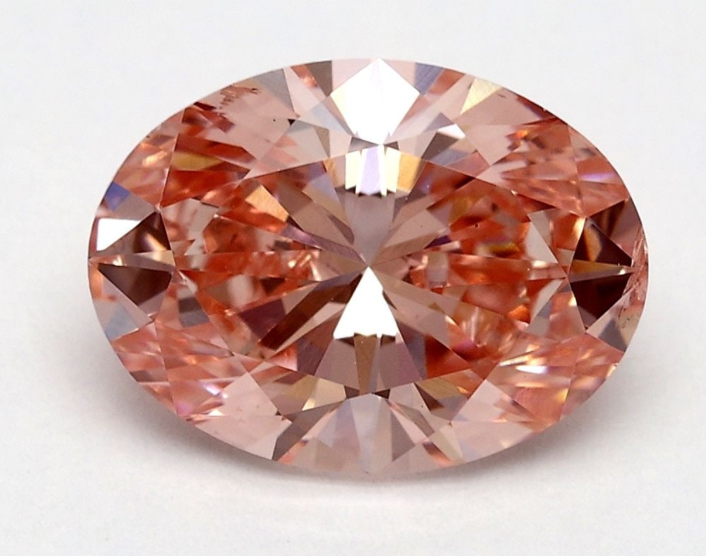 Loose Diamond - OVAL 2.01ct Fancy Vivid Pink SI1: Loose Diamond - OVAL 2.01ct Fancy Vivid Pink SI1 Source: This is a real non-mined Diamond that has been grown in a lab Shape: OVAL Carats: 2.01 Color: Fancy Vivid Pink Certification: IGI Video: