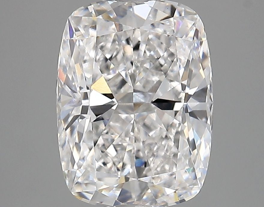Loose Diamond - CUSHION MODIFIED 3.2ct D VVS2: Loose Diamond - CUSHION MODIFIED 3.2ct D VVS2 Source: This is a real non-mined Diamond that has been grown in a lab Shape: CUSHION MODIFIED Carats: 3.2 Color: D Clarity: VVS2 Certification: IGI Video: