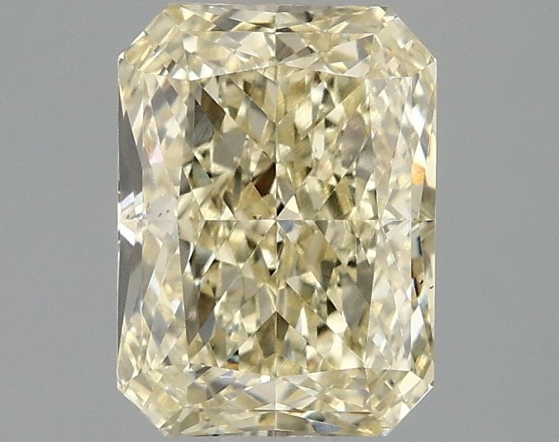 Loose Diamond - RADIANT 2.01ct Fancy Intense Yellow VS1: Loose Diamond - RADIANT 2.01ct Fancy Intense Yellow VS1 Source: This is a real non-mined Diamond that has been grown in a lab Shape: RADIANT Carats: 2.01 Color: Fancy Intense Yellow Certification: