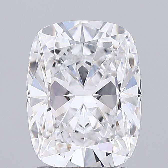 Loose Diamond - CUSHION BRILLIANT 2.09ct D VVS2: Loose Diamond - CUSHION BRILLIANT 2.09ct D VVS2 Source: This is a real non-mined Diamond that has been grown in a lab Shape: CUSHION BRILLIANT Carats: 2.09 Color: D Clarity: VVS2 Certification: GCAL V