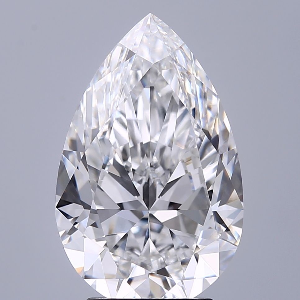 Loose Diamond - PEAR 3.56ct D VVS1: Loose Diamond - PEAR 3.56ct D VVS1 Source: This is a real non-mined Diamond that has been grown in a lab Shape: PEAR Carats: 3.56 Color: D Clarity: VVS1 Certification: IGI Video: