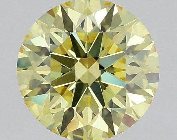 Ideal Loose Diamond - ROUND 0.95ct Fancy Intense Yellow VS1: Ideal Loose Diamond - ROUND 0.95ct Fancy Intense Yellow VS1 Source: This is a real non-mined Diamond that has been grown in a lab Shape: ROUND Carats: 0.95 Color: Fancy Intense Yellow Certification: I