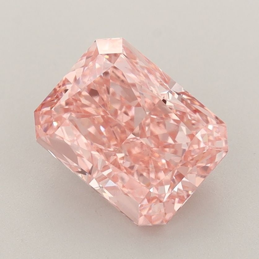 Loose Diamond - RADIANT 2.11ct Fancy Vivid Pink VS1: Loose Diamond - RADIANT 2.11ct Fancy Vivid Pink VS1 Source: This is a real non-mined Diamond that has been grown in a lab Shape: RADIANT Carats: 2.11 Color: Fancy Vivid Pink Certification: IGI Video: