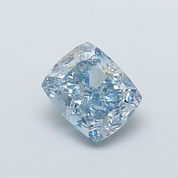 Loose Diamond - CUSHION MODIFIED 1.56ct Fancy Intense Blue VVS2: Loose Diamond - CUSHION MODIFIED 1.56ct Fancy Intense Blue VVS2 Source: This is a real non-mined Diamond that has been grown in a lab Shape: CUSHION MODIFIED Carats: 1.56 Color: Fancy Intense Blue Cer