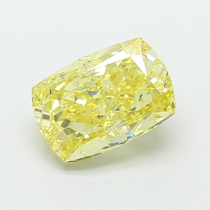 Loose Diamond - CUSHION MODIFIED 3.12ct Fancy Intense Yellow VS1: Loose Diamond - CUSHION MODIFIED 3.12ct Fancy Intense Yellow VS1 Source: This is a real non-mined Diamond that has been grown in a lab Shape: CUSHION MODIFIED Carats: 3.12 Color: Fancy Intense Yellow 