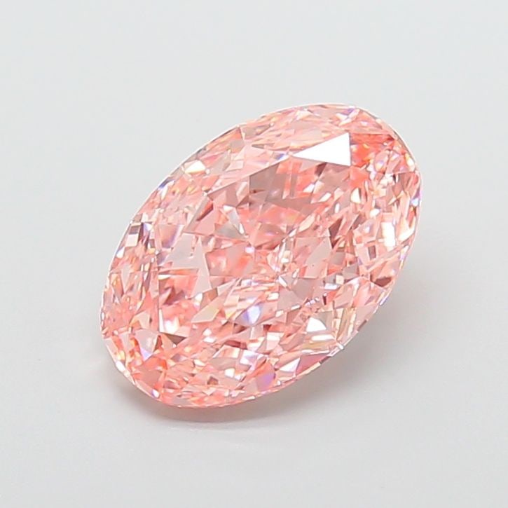 Loose Diamond - OVAL 6.09ct Fancy Vivid Pink VVS2: Loose Diamond - OVAL 6.09ct Fancy Vivid Pink VVS2 Source: This is a real non-mined Diamond that has been grown in a lab Shape: OVAL Carats: 6.09 Color: Fancy Vivid Pink Certification: IGI Video: