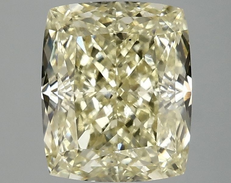 Loose Diamond - CUSHION MODIFIED 3.08ct Fancy Intense Yellow VS1: Loose Diamond - CUSHION MODIFIED 3.08ct Fancy Intense Yellow VS1 Source: This is a real non-mined Diamond that has been grown in a lab Shape: CUSHION MODIFIED Carats: 3.08 Color: Fancy Intense Yellow 
