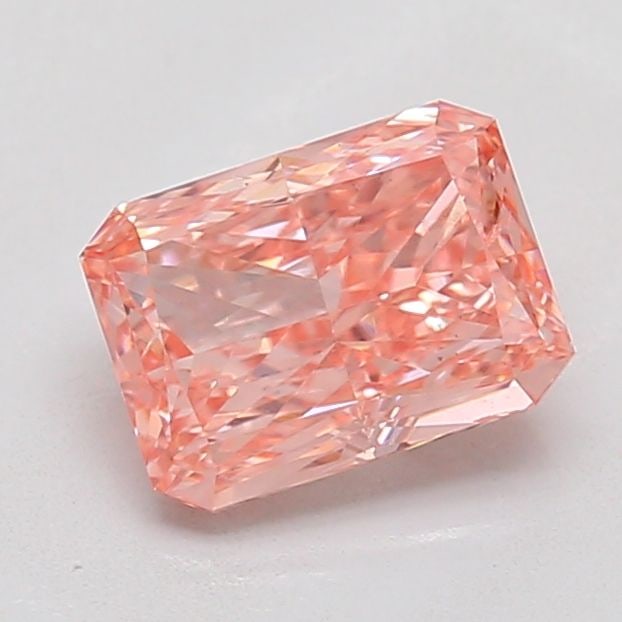 Loose Diamond - RADIANT 1.01ct Fancy Vivid Pink SI1: Loose Diamond - RADIANT 1.01ct Fancy Vivid Pink SI1 Source: This is a real non-mined Diamond that has been grown in a lab Shape: RADIANT Carats: 1.01 Color: Fancy Vivid Pink Certification: IGI Video: